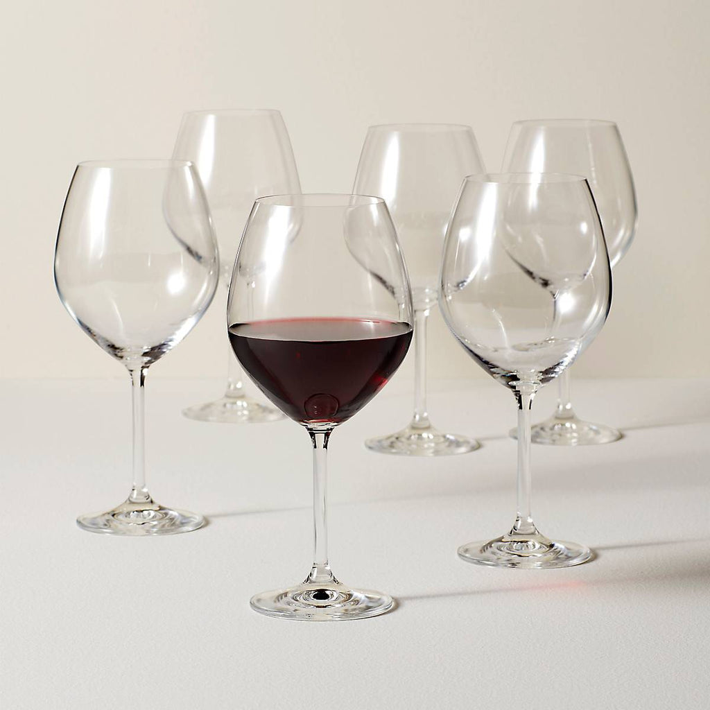 Lenox Tuscany Classics Red Wine Glasses, Set of 6, european glass (view 2)