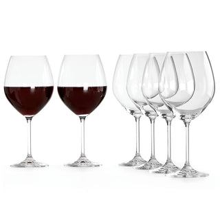 Lenox Tuscany Classics Red Wine Glasses, Set of 6, european glass (view 8)