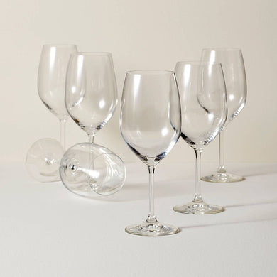 Lenox Tuscany Classics White Wine Glasses, Set of 6, european glass