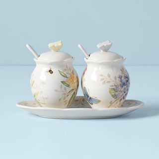 Lenox Butterfly Meadow 7-Piece Condiment Set, earthenware (view 2)