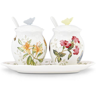 Lenox Butterfly Meadow 7-Piece Condiment Set, earthenware (view 3)