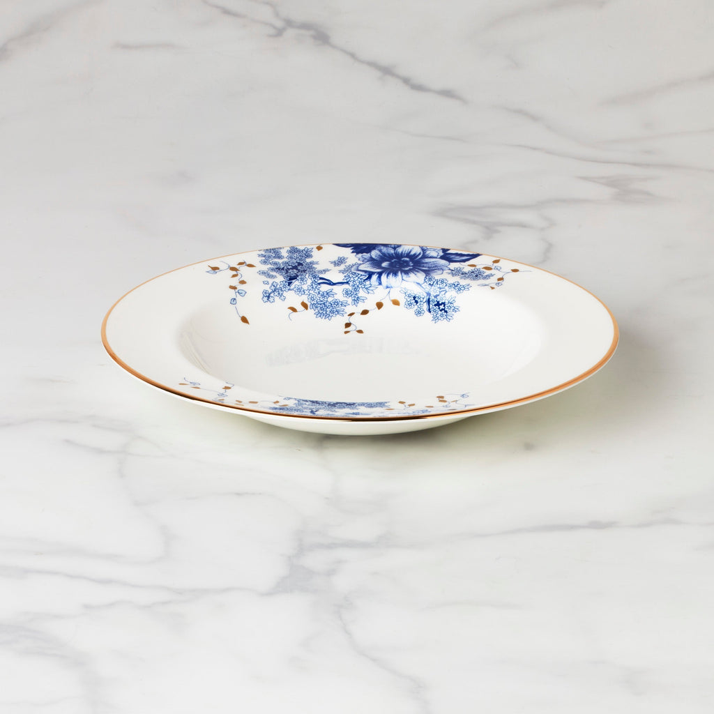 Lenox Garden Grove Rimmed Bowl, bone china