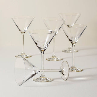 Lenox Tuscany Classics Martini Glasses, Set of 6, european glass