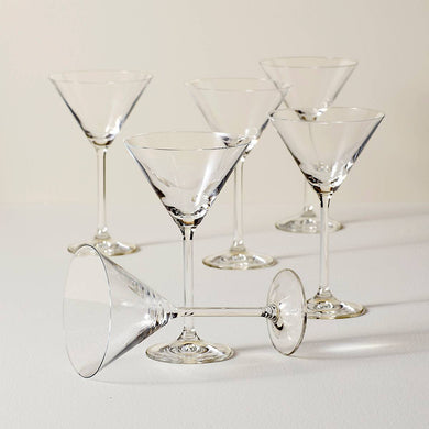 Lenox Tuscany Classics Martini Glasses, Set of 6, european glass