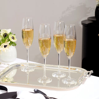 Lenox Tuscany Classics Champagne Flute Glasses, Set of 6, european glass (view 4)