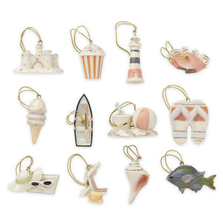 Lenox Summer 12-Piece Mini Ornament Set, porcelain (view 3)
