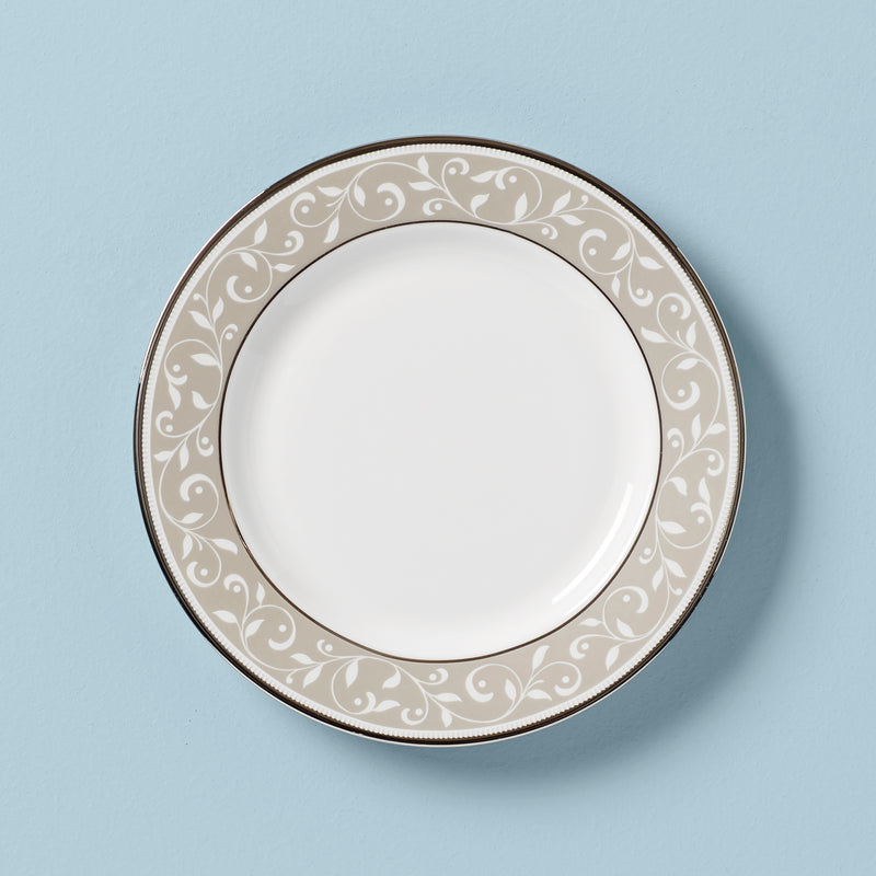 Lenox Opal Innocence Dune Bread Plate, bone china