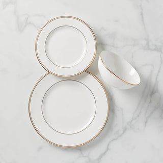 Lenox Federal Gold 3-Piece Place Setting, bone china