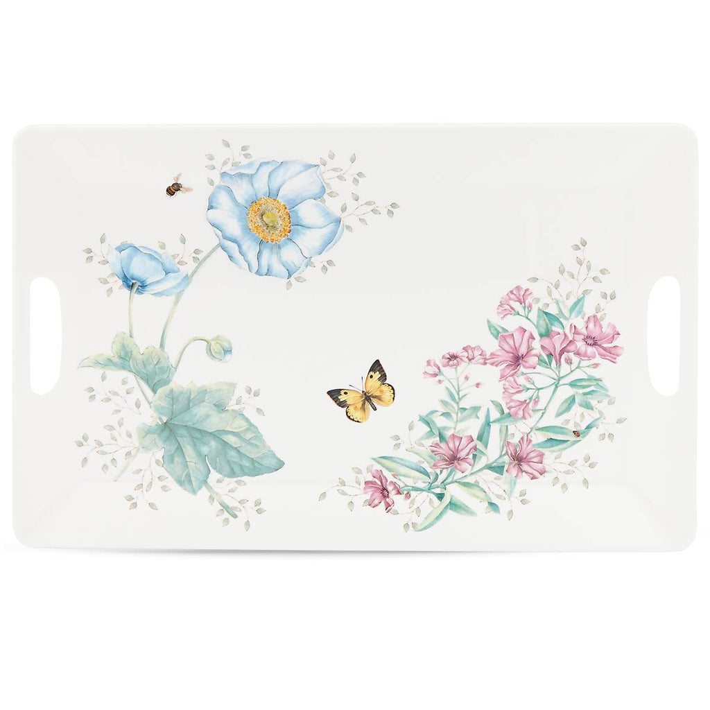 Lenox Butterfly Meadow Melamine Handled Tray, melamine (view 5)