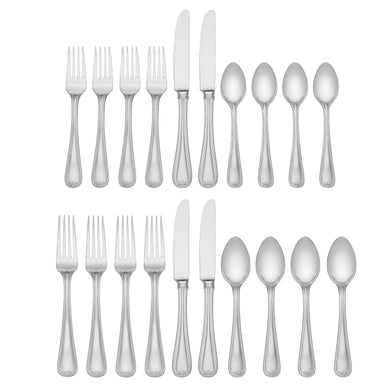 Lenox Vintage Jewel 20-Piece Flatware Set, 18/10 stainless steel (view 2)