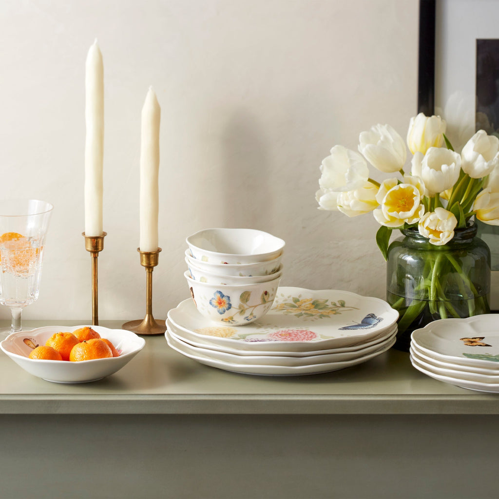 Lenox Butterfly Meadow 28-Piece Dinnerware Set, porcelain (view 4)