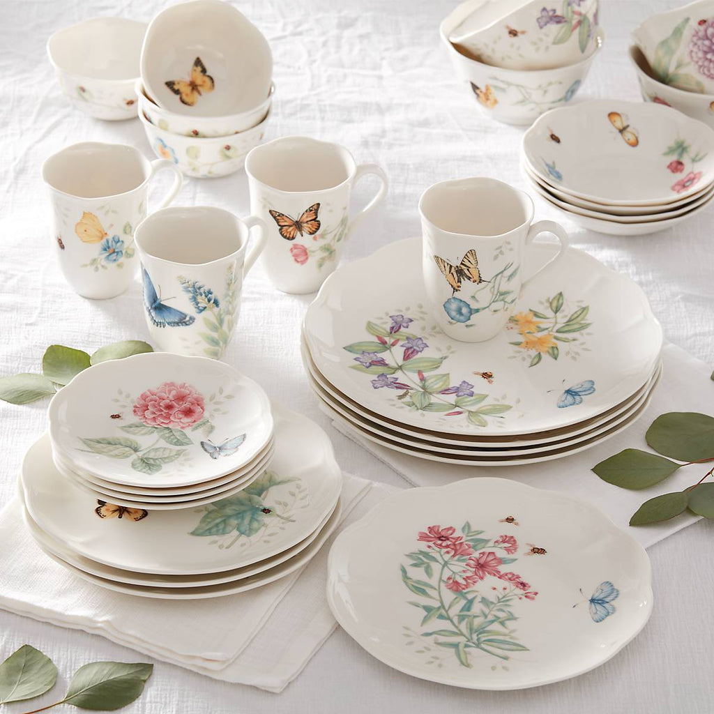 Lenox Butterfly Meadow 28-Piece Dinnerware Set, porcelain (view 14)