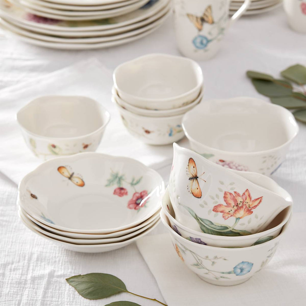 Lenox Butterfly Meadow 28-Piece Dinnerware Set, porcelain (view 15)