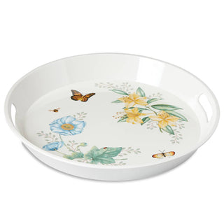Lenox Butterfly Meadow Melamine Round Tray, melamine (view 2)