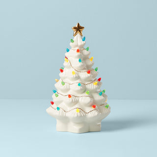 Lenox Treasured Traditions Ivory Lit Tree, dolomite