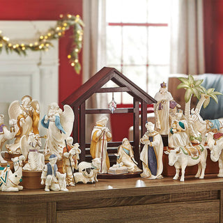 Lenox First Blessing Nativity Camel Figurine, porcelain (view 3)