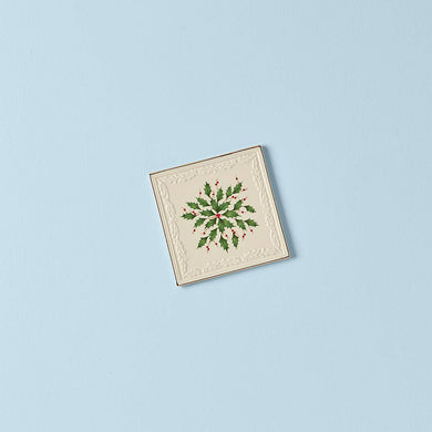 Lenox Holiday Trivet, porcelain