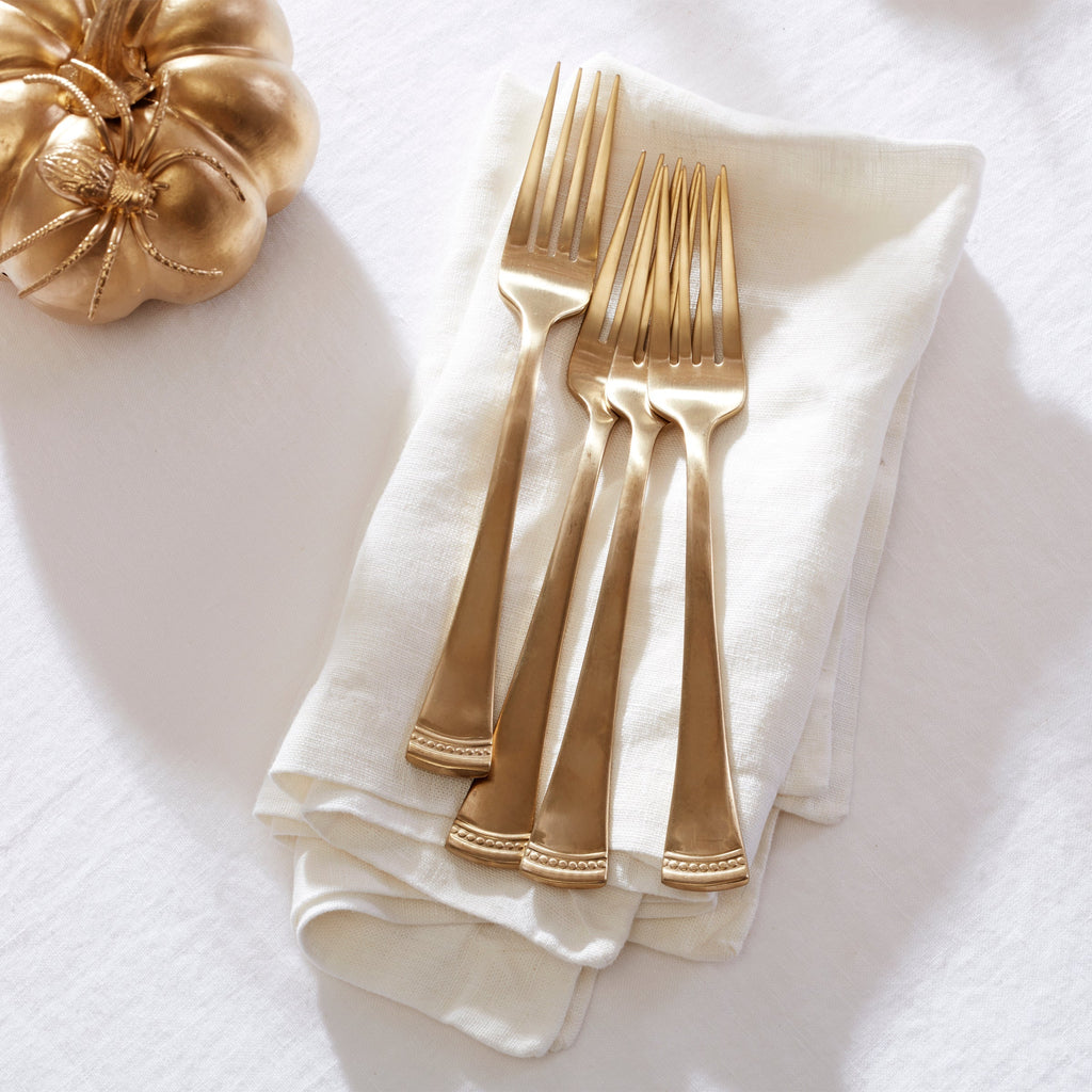 Lenox Portola Gold Satin 20-Piece Flatware Set, 18/10 stainless steel (view 8)