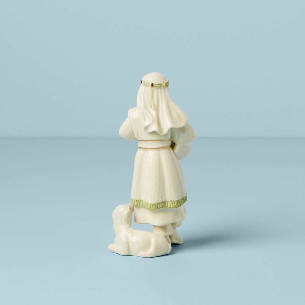 Lenox First Blessing Nativity Drummer Boy Figurine, porcelain (view 2)