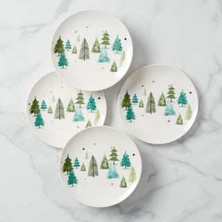Lenox Balsam Lane Accent Plates, Set of 4, porcelain