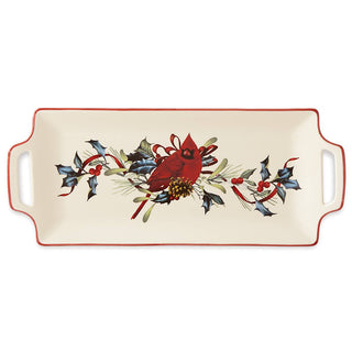 Lenox Winter Greetings Hors d'Oeuvre Tray, porcelain (view 3)