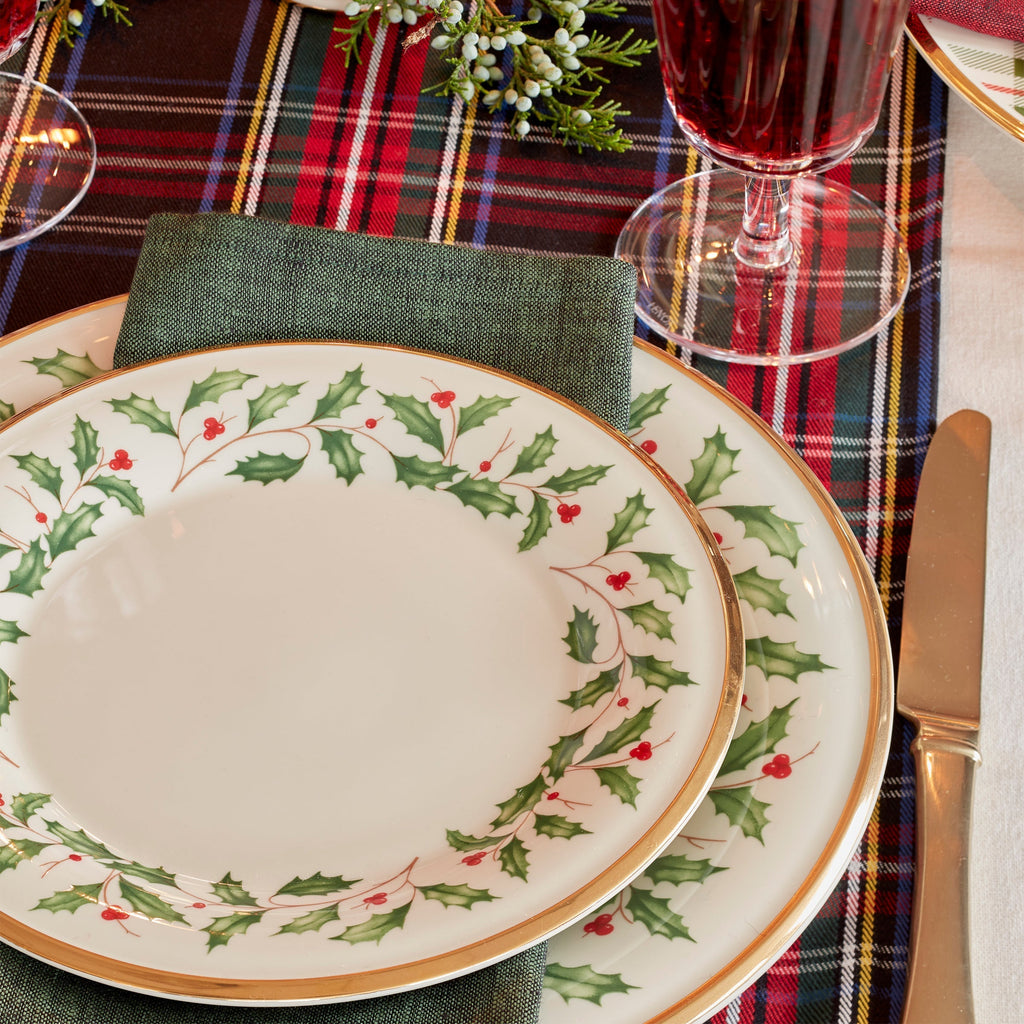 Lenox Holiday Dinner Plate, porcelain (view 4)