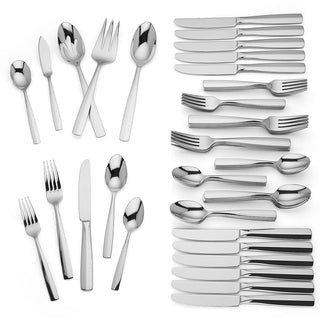 Lenox Lachlan 65-Piece Flatware Set, 18/10 stainless steel (view 2)