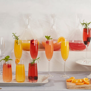 Lenox Tuscany Classics Champagne Flute Glasses, Set of 6, european glass (view 10)
