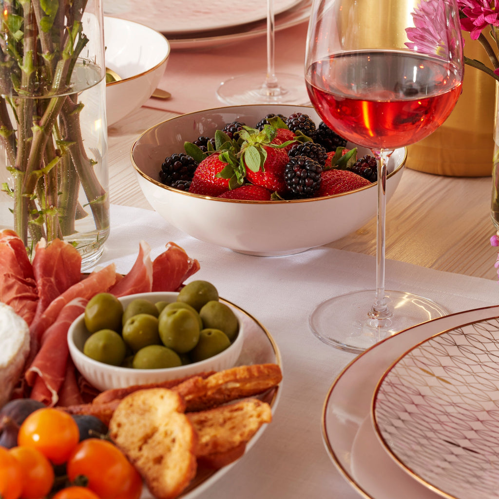 Lenox Trianna Blush 12-Piece Dinnerware Set, porcelain (view 9)