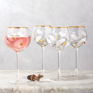 Lenox Holiday Gold Balloon Glasses, Set of 4, glass (view 4)