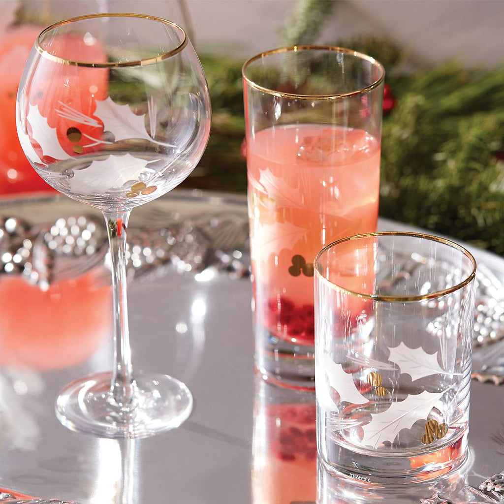 Lenox Holiday Gold Double Old-Fashioned Glasses, Set of 4, glass (view 6)
