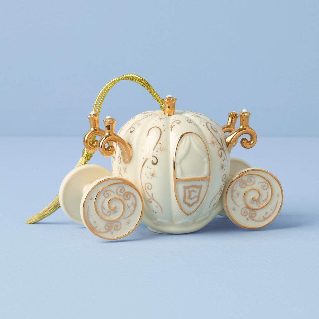 Lenox Cinderella's Coach Ornament, porcelain (view 2)