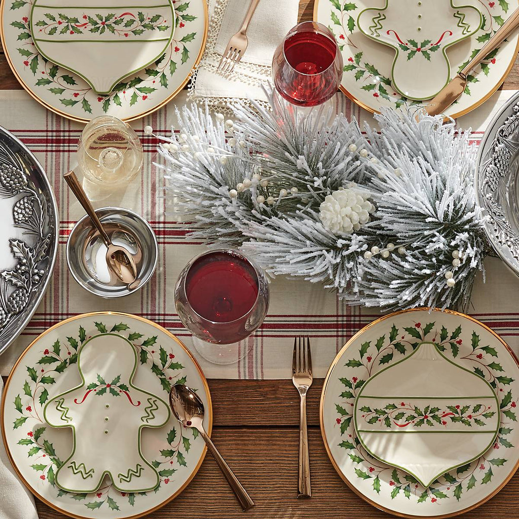 Lenox Holiday Gingerbread Man Accent Plate, porcelain (view 3)