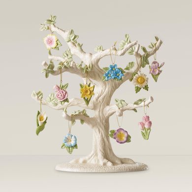 Lenox Celebrate Flowers 10-Piece Mini Ornament Set, porcelain (view 2)