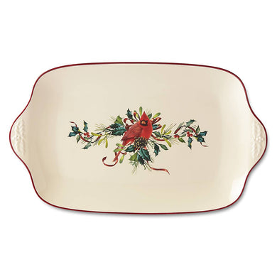 Lenox Winter Greetings Oversized Platter, stoneware (view 2)