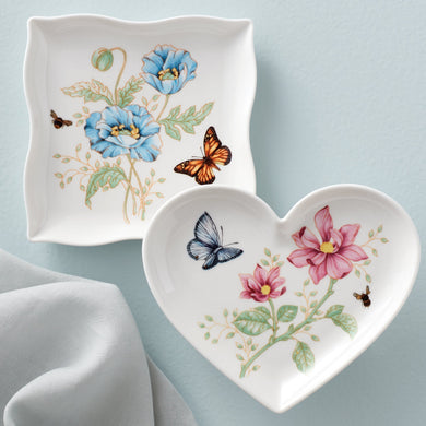 Lenox Butterfly Meadow Square Dish, porcelain (view 2)
