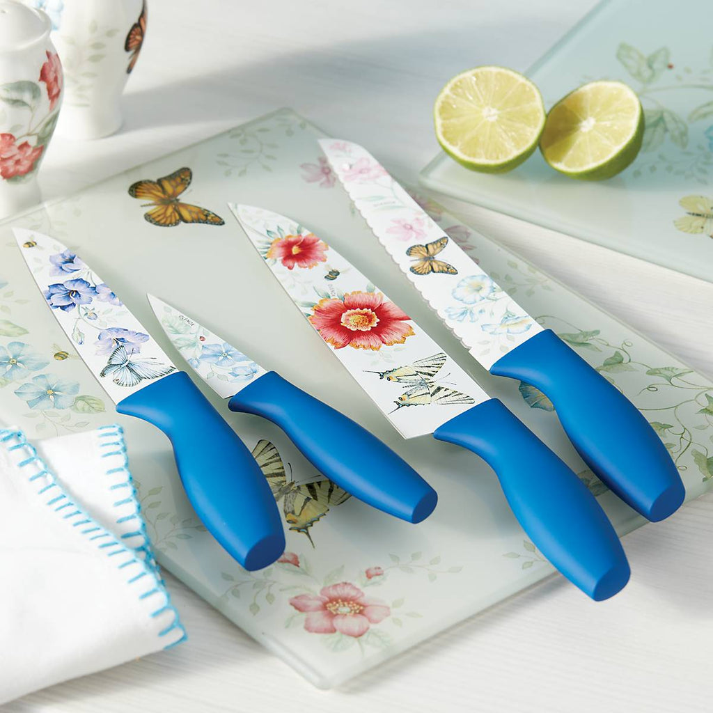 Lenox Butterfly Meadow 4-Piece Knife Set, plastic/stainless-steel (view 4)