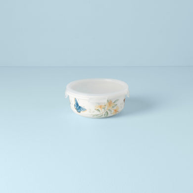 Lenox Butterfly Meadow Large Round Container, porcelain (view 2)