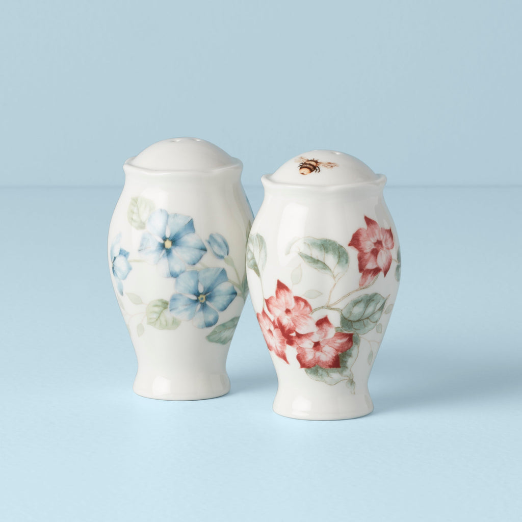 Lenox Butterfly Meadow Salt & Pepper Shakers, porcelain (view 2)