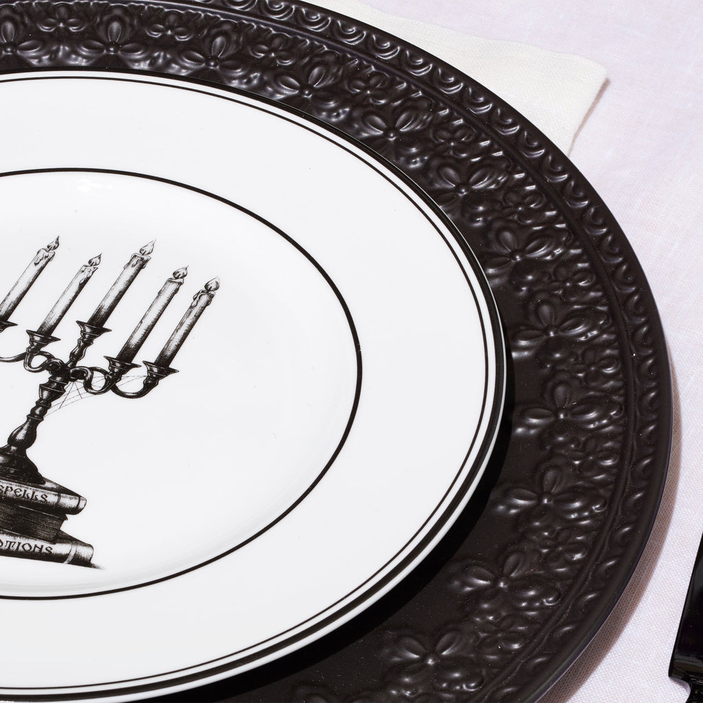 Lenox Vintage Halloween Dessert Plates, Set of 4, porcelain (view 13)
