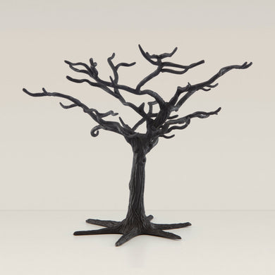 Lenox Matte Black Metal Ornament Tree, aluminum