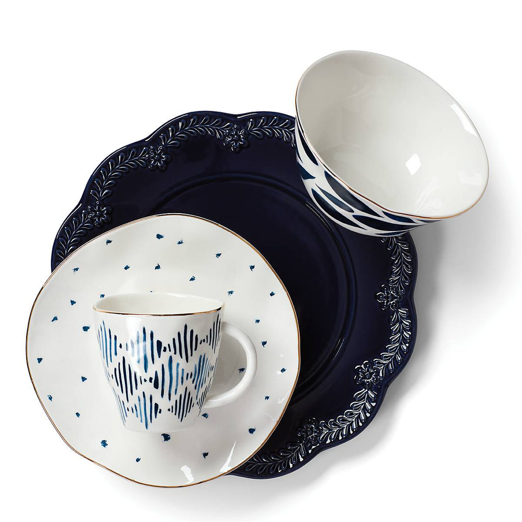 Lenox Blue Bay Dessert Mugs, Set of 4, porcelain (view 5)
