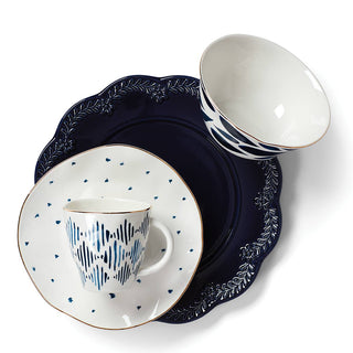 Lenox Blue Bay Dessert Mugs, Set of 4, porcelain (view 5)