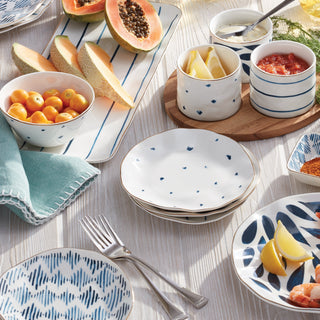 Lenox Blue Bay Tidbit Plates, Set of 4, porcelain (view 5)