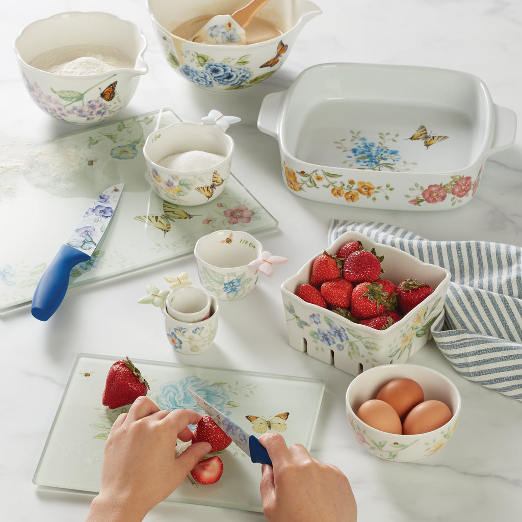 Lenox Butterfly Meadow Berry Bowl, porcelain (view 3)