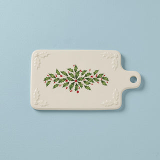 Lenox Holiday Cheese Slab, porcelain