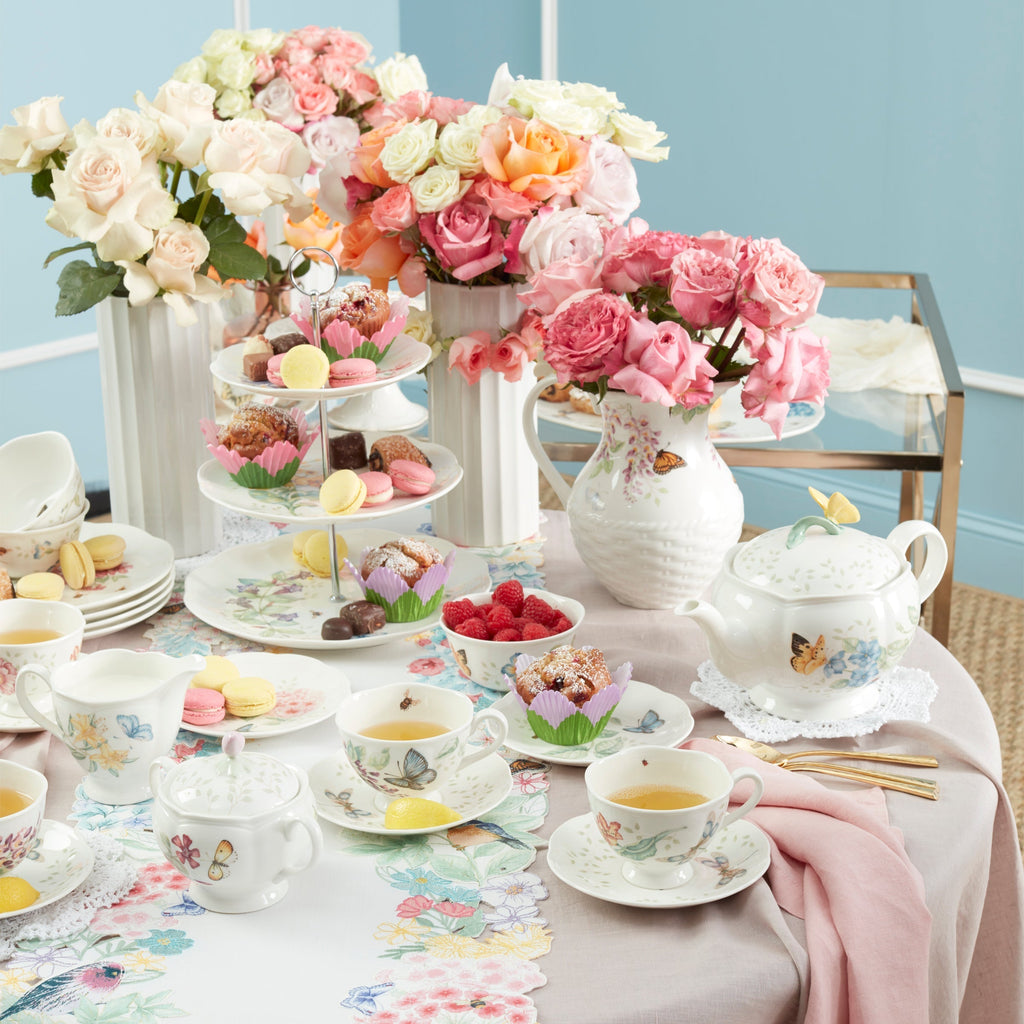 Lenox Butterfly Meadow 28-Piece Dinnerware Set, porcelain (view 18)