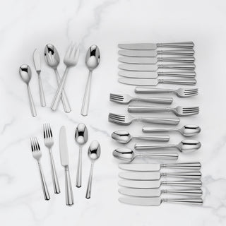 Lenox Amber Hill 65-Piece Flatware Set, 18/10 stainless steel (view 2)