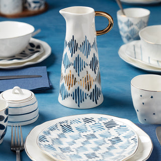 Lenox Blue Bay Medium Pitcher, porcelain (view 2)