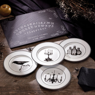 Lenox Vintage Halloween Dessert Plates, Set of 4, porcelain (view 14)